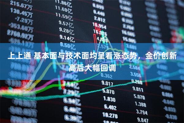 上上通 基本面与技术面均呈看涨态势，金价创新高后大幅回调